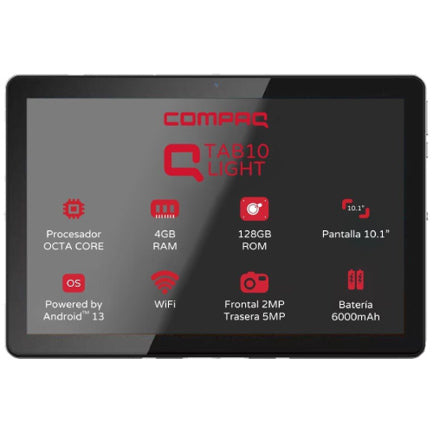 TABLET COMPAQ Q TAB 10.1 MEMORIA 4+128 + TECLADO