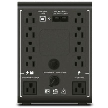 UPS CDP R-Smart 2010 Interactivo 2000VA/1200W 10 Contactos Display LCD