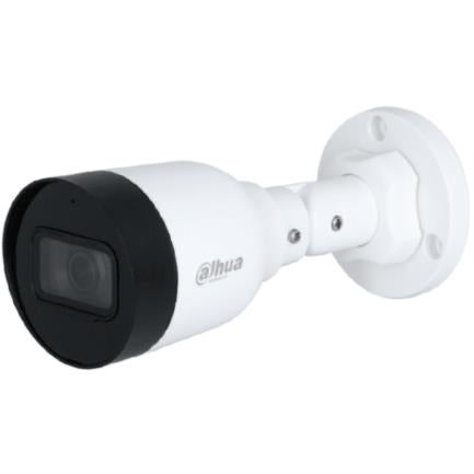 Cámara IP Dahua Bullet 2MP Lente de 2.8mm 102° de Apertura Micrófono Integrado H.265+ IR de 30m IP67/PoE/DWDR