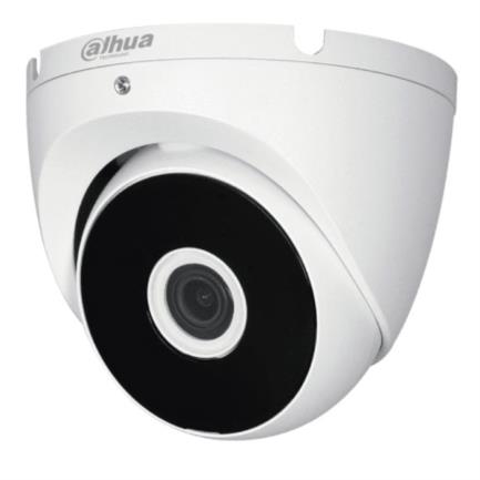 Cámara Dahua Domo de 2 MP/ 1080p/ Lente 2.8 mm/ 100 Grados de Apertura/ IR de 20 Metros/ Metálica/ IP67/ Soporta CVI