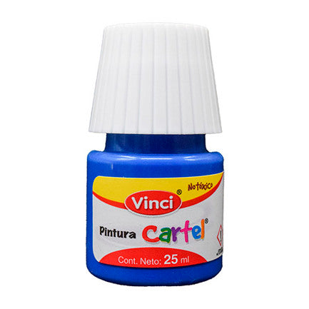 PINTURA VINCI CARTEL 20ML AZUL COBALTO-65A C/10