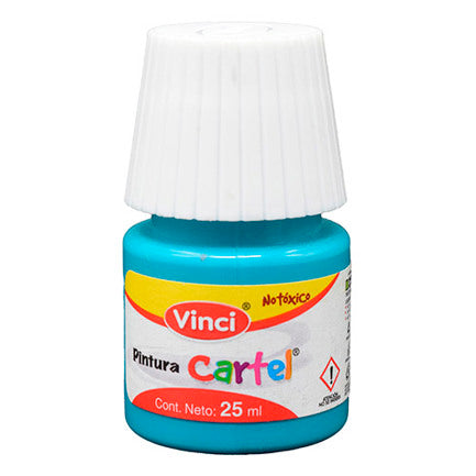 PINTURA VINCI CARTEL 20ML AZUL TURQUESA-65