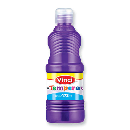 Pintura tempera vinci 473 ml violeta