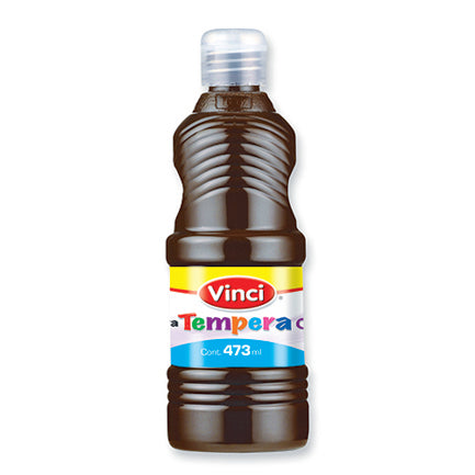 Pintura tempera vinci 473 ml café