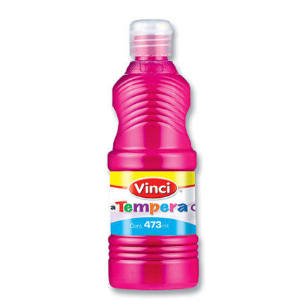 Pintura tempera vinci 473 ml magenta