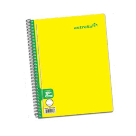 CUADERNO ESTRELLA FRANCESA 100HJS BLANCO