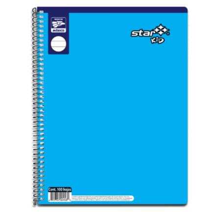 CUADERNO ESTRELLA PROFESIONAL DOBLE RAYA 100H KID