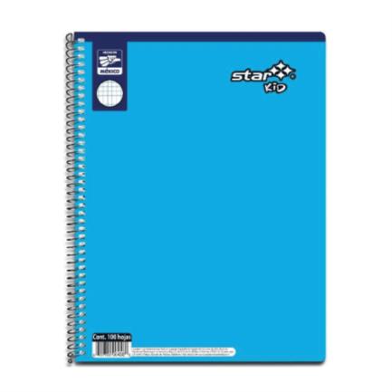 Cuaderno Profesional Estrella Star Kids Portada Lisa Cuadro C5 100 Hojas