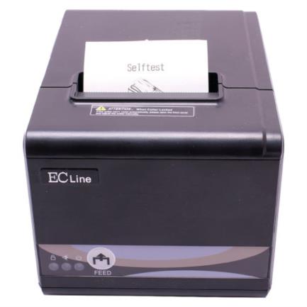 IMPRESORA ECLINE TERMICA VEL DE IMPR 250 mm/s PAPEL 80 mm CORTAUT INTERFAZ USB+SERIAL+ETHERNET