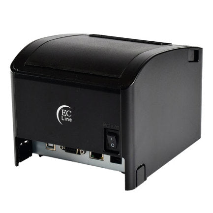 IMPRESORA ECLINE TERMICA VEL DE IMPR 300 mm/s PAPEL 80 mm CORTAUT INTERFAZ USB+SERIAL+ETHERNET