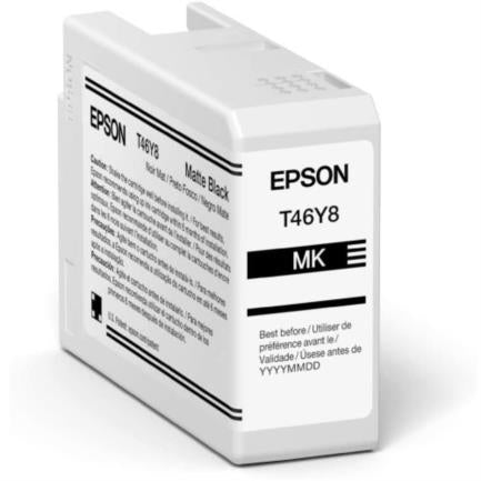 Tinta Epson UltraChrome Pro 10 50ml Color Negro Mate