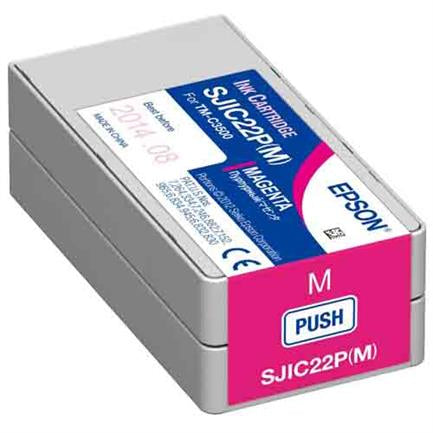 EPSON CW CARTUCHO TINTA MAGENTA PARA TM-C3500 SJIC22P