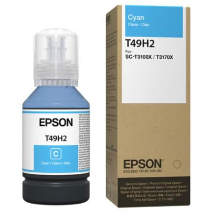 BOTELLA DE TINTA CYAN T49H 140ML