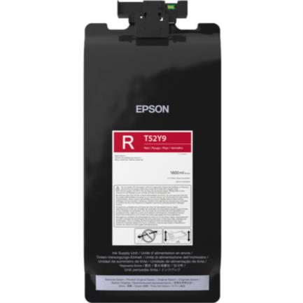 Tinta Epson UltraChrome T52Y XD3 Alta Capacidad 1.6L Color Rojo