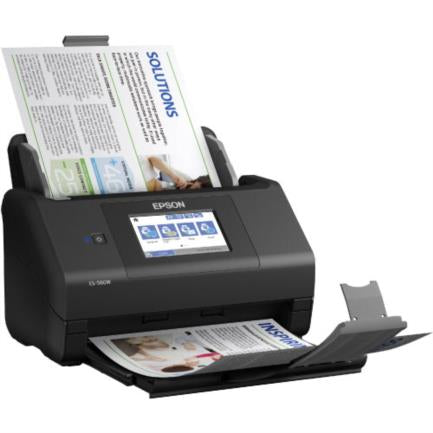 Escáner Epson WorkForce ES-580W Inalámbrico Resolución 600 ppp