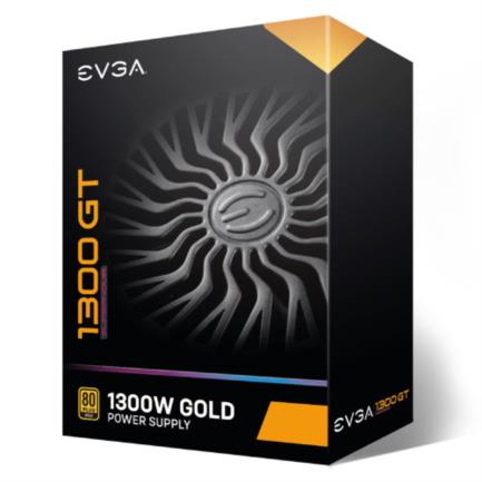 Fuente de Poder EVGA SuperNova 1300W GT 80 Plus Gold ATX 12V Full Modular 24 pin Fan 135mm Negro