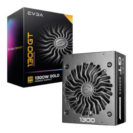 Fuente de Poder EVGA SuperNova 1300W GT 80 Plus Gold ATX 12V Full Modular 24 pin Fan 135mm Negro