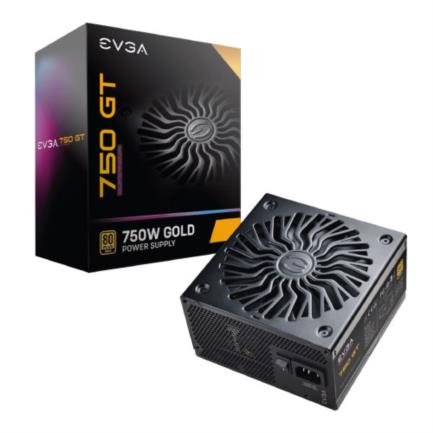 Fuente de Poder EVGA SuperNova 750W GT 80 Plus Gold ATX 12V Eco Mode Full Modular 24 pin Fan 135mm Negro