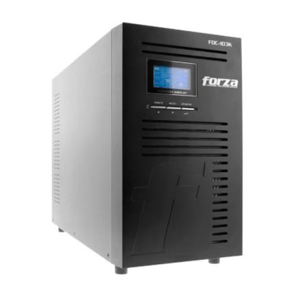 UPS Forza FDC-103K En Línea con Capacidad de 3000VA/3000W 120V 9-NEMA 40-70Hz Negro