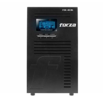 UPS Forza FDC-103K En Línea con Capacidad de 3000VA/3000W 120V 9-NEMA 40-70Hz Negro