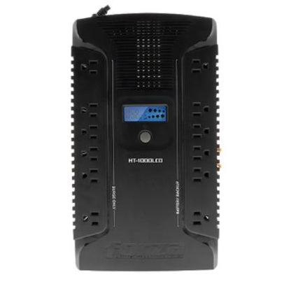 UPS Forza HT-1000LCD Interactivo 1000VA/600W 12 Salidas Coax USB Sobremesa 120V Negro