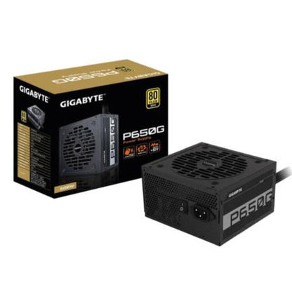 Fuente de Poder Gigabyte GP-P650G 650W ATX 12V 80 Plus Gold 20+4 pin Fan 120mm Negro