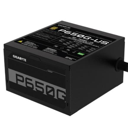 Fuente de Poder Gigabyte GP-P650G 650W ATX 12V 80 Plus Gold 20+4 pin Fan 120mm Negro