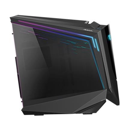 Gabinete Gamer Gigabyte Aorus C700 Glass Torre Completa ITX mATX ATX EATX 5xFan RGB Fusion 2.0 Cristal Templado Negro