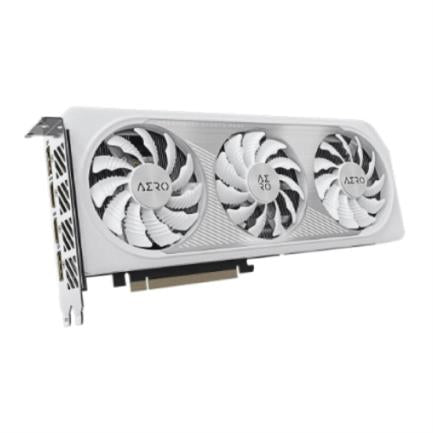 Tarjeta de Video Gigabyte Aero Geforce RTX4060 OC 8GB White Triple Fan GDDR6 PCIe 4.0 2xHDMI 2xDP