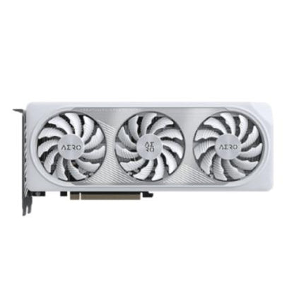 Tarjeta de Video Gigabyte Aero Geforce RTX4060 OC 8GB White Triple Fan GDDR6 PCIe 4.0 2xHDMI 2xDP