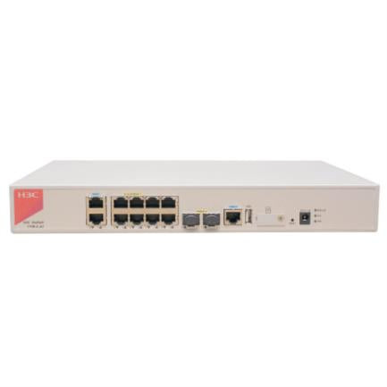 Cortafuegos SMB H3C SecPath F100-C-A2 Firewall Appliance Overseas Version 1.2 Gbps 10 x GE + 2 x SFP