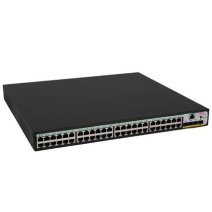 Switch H3C S5120V3 52S-PWR LI L2 Switch Ethernet con 48 Puertos BASE T PoE y 4 Puertos BASE X SFP Plus y 4 Puertos SFP