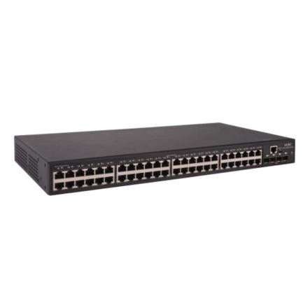 Switch H3C S5130S 52S EI L2 Switch Ethernet con 48 Puertos BASE-T y 4 Puertos BASE X SFP Plus (AC)