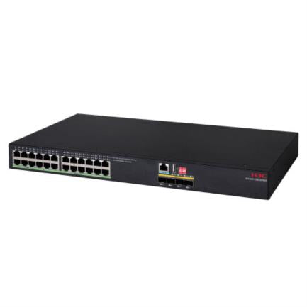 Switch H3C IE4320-28S HPWR L2 Conmutador Ethernet Industrial con 8 Puertos BASE T PoE 16 Puertos BASE T PoE y 4 SFP Plus