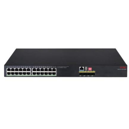 Switch H3C IE4320-28S HPWR L2 Conmutador Ethernet Industrial con 8 Puertos BASE T PoE 16 Puertos BASE T PoE y 4 SFP Plus