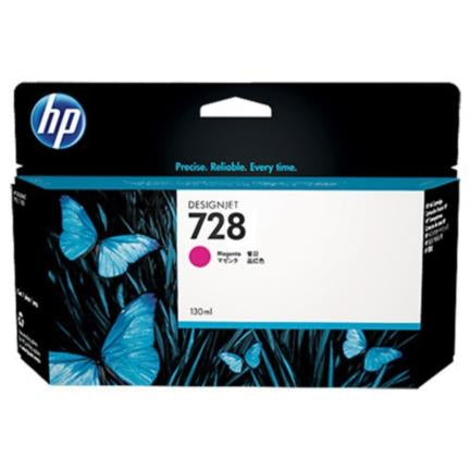 HP 728 MAGENTA 130ML TINTA AMPLIO FORMATO F9J66A