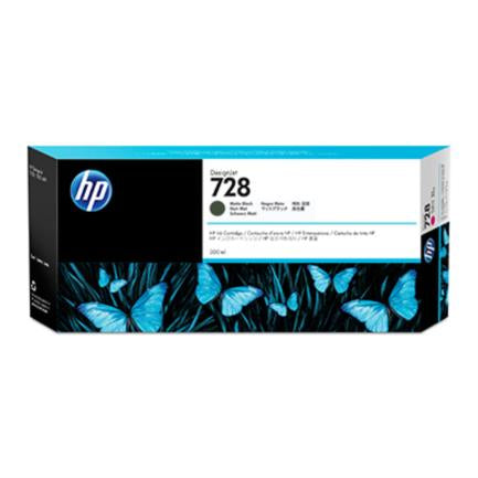 HP 728 NEGRO MATTE TINTA AMPLIO FORMATO F9J68A