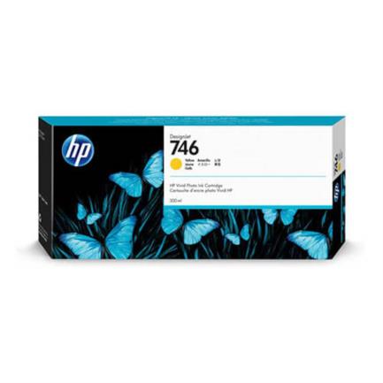 HP 746 AMARILLO 300ML TINTA AMPLIO FORMATO P2V79A