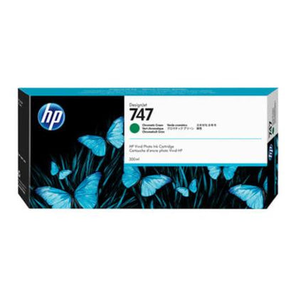 HP 747 300ML VERDE CROMO TINTA AMPLIO FORMATO