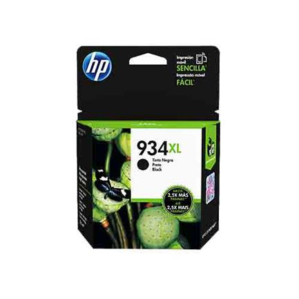 TINTA HP 934XL NEGRO ALTO RENDIMIENTO