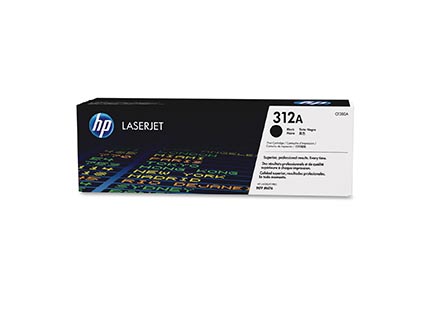 HP 312A BLACK LASERJET TONER CARTRIDGE CF380A