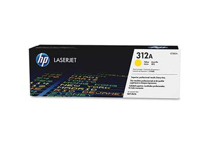 HP 312A YELLOW LASERJET TONE CARTRIDGE CF382A