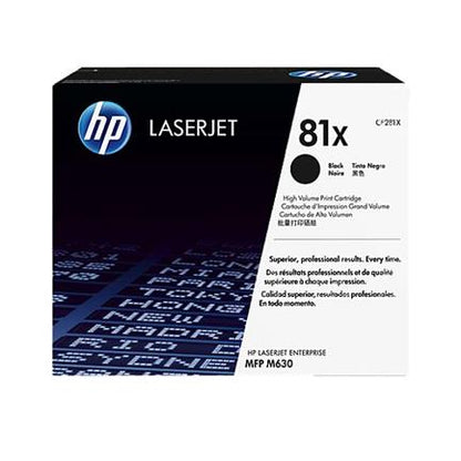 HP 81X BLACK LASERJET TONER CF281X