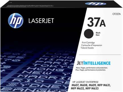 HP 37A BLACK LASERJET TONER CARTRIDGE CF237A