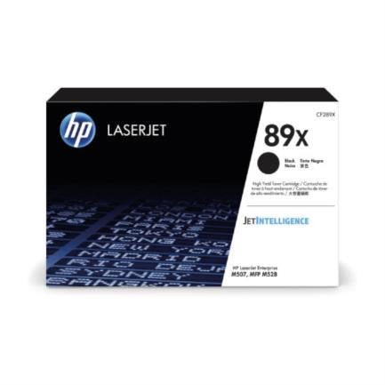 TONER NEGRO HP 89X RENDIMIENTO10.000PAG CF289X