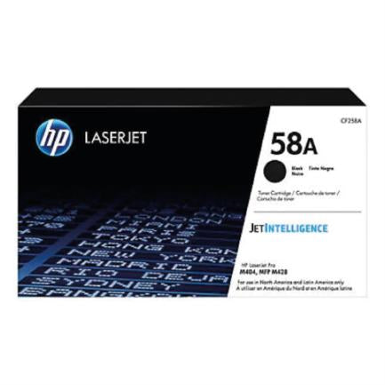 TONER NEGRO HP 58A RENDIMIENTO 3000PAG CF258A OPG