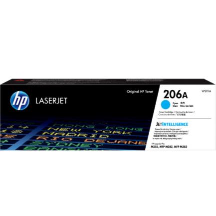 HP 206A CYAN T TONER CRTG RENDIMIENTO 1 250 POIGINAS