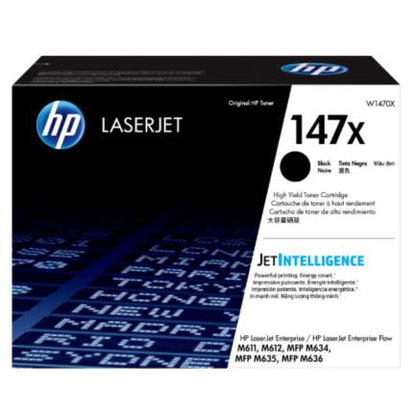 HP 147X BLACK LASERJET TONER CARTRIDGE 25.200 PAG