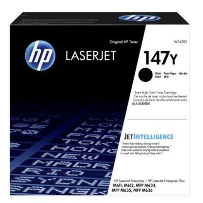 Tóner HP Original LaserJet 147Y Extra Alto Rendimiento 42K Páginas Color Negro