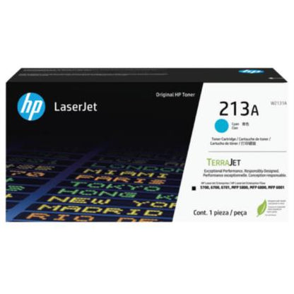 HP 213A CYN ORIGINAL LASERJET TONER CRTG